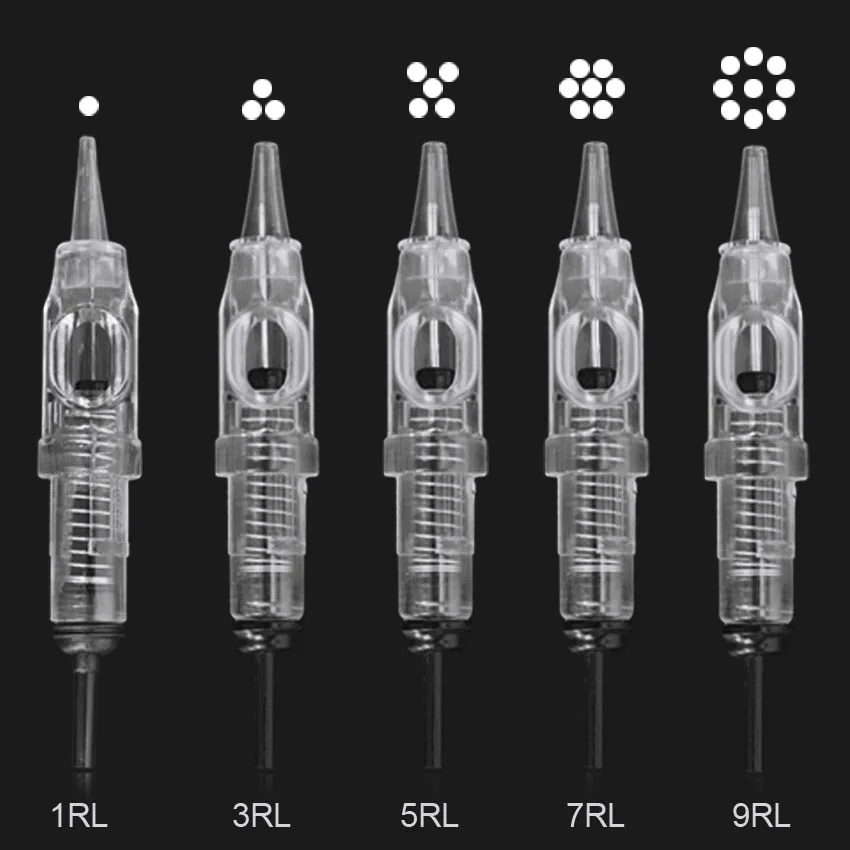 70 шт высокая qualtity 3RL картридж иглы Одноразовые стерилизованное татуировки