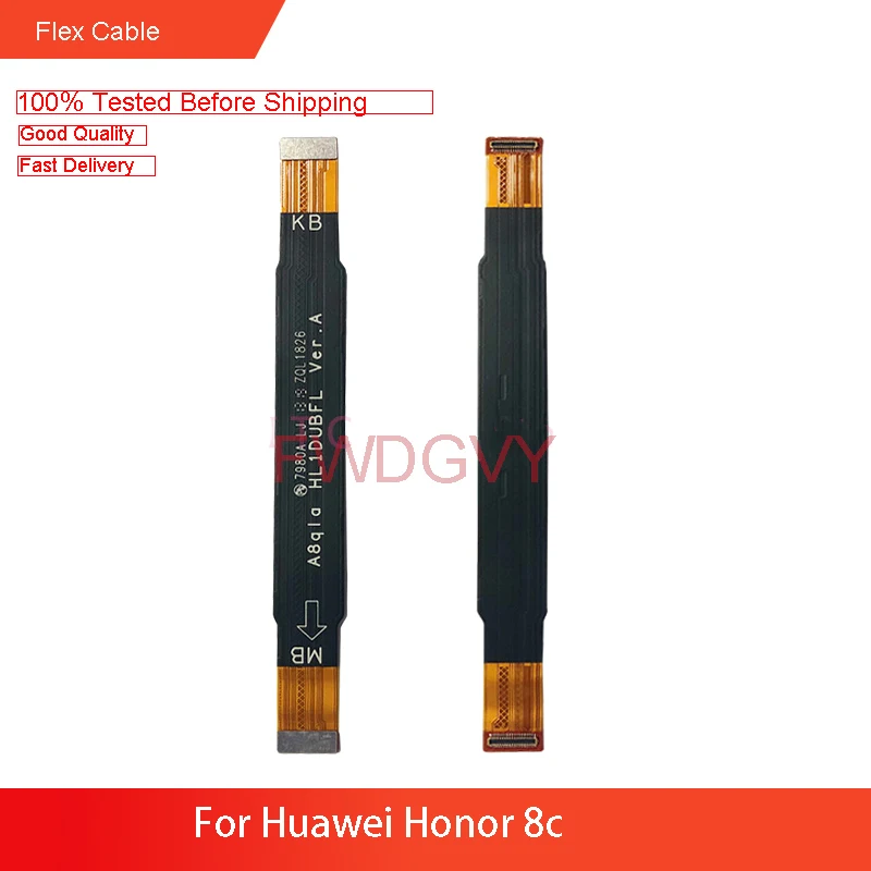 Для Huawei Honor 8c основной платы гибкий кабель для подключения ЖК ленты замена