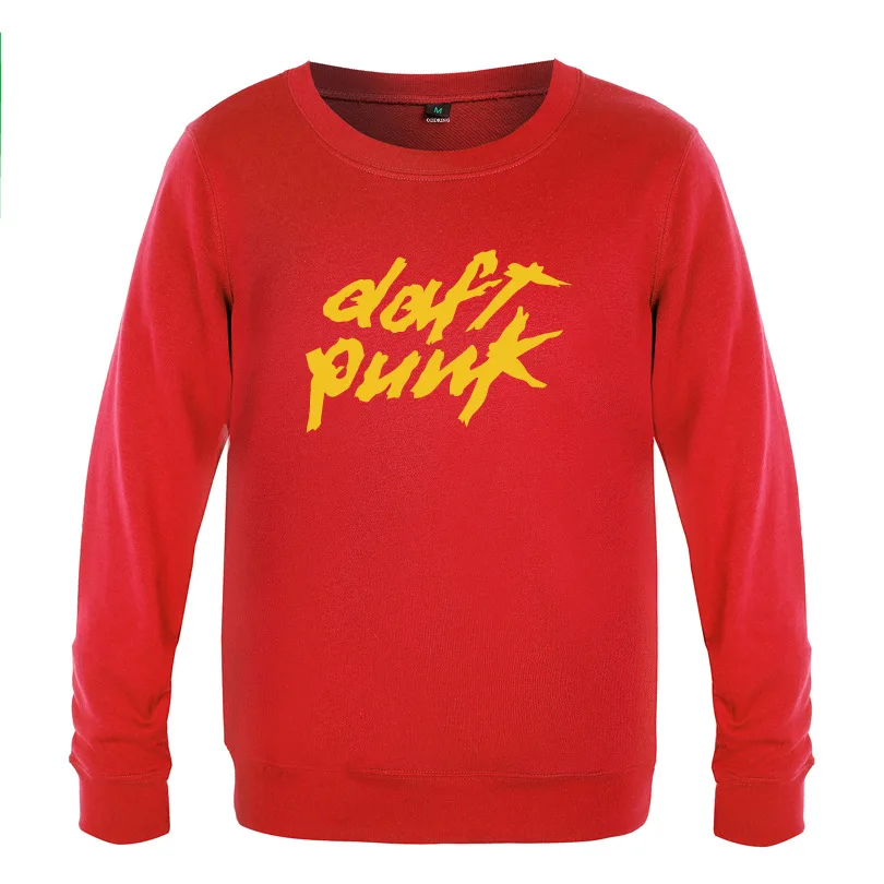 

DAFT PUNK ALIVE DANCE DJ Rock Sweatshirts Men Spring Autumn Long Sleeve O-Neck Pullover Casual Hip Hop Streetwear Fitness Hoody
