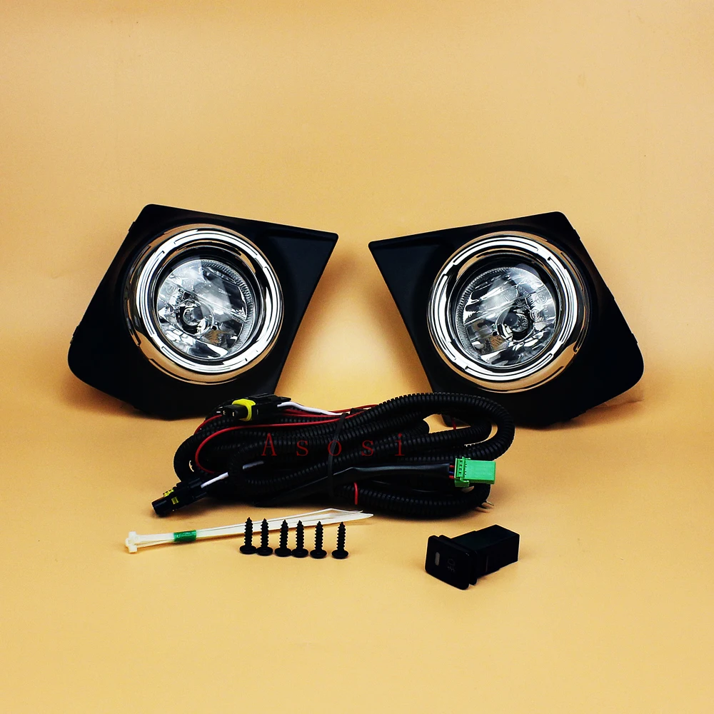 Задний фонарь Mitsubishi Triton / L200 2015 2016 2017 2018, полный комплект замены фары для туманов, включая лампу, переключатель проводки и крепление.