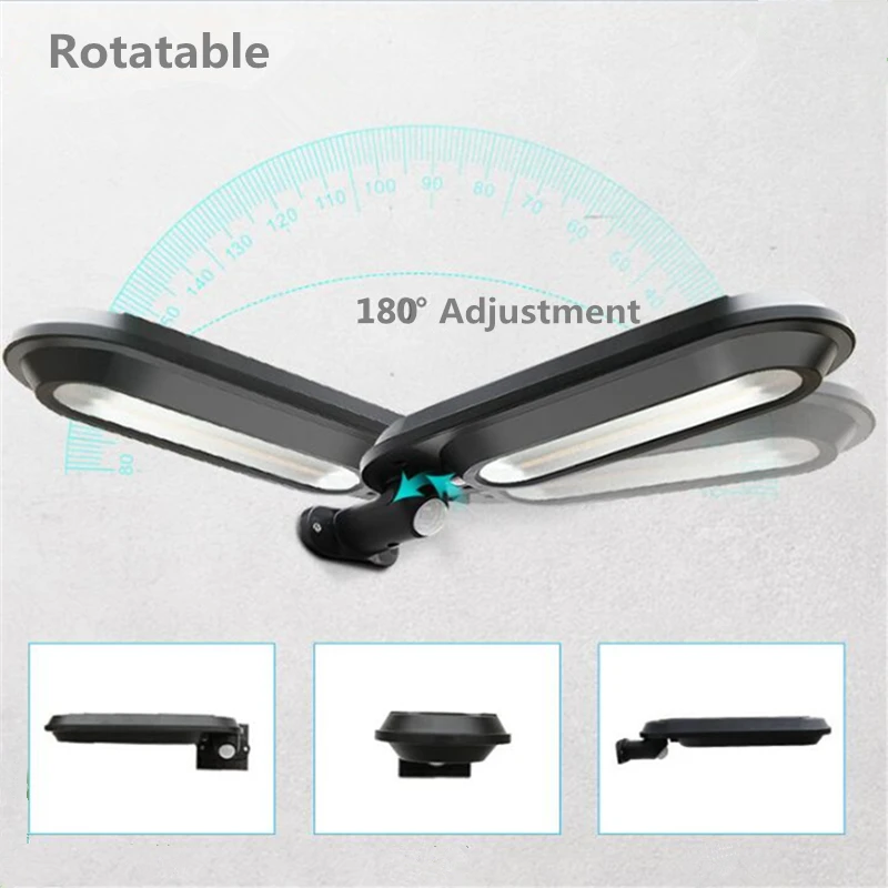 Солнечные огни датчик движения свет водонепроницаемый открытый беспроводной