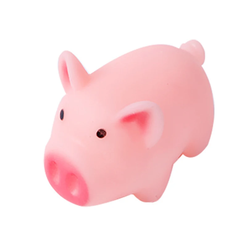 

3pcs Silicone Pig Baby Bath Toy for Kid Funny Durable Reusable Toys Relief Pressure THIN889