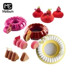 Meibum полое кольцо силиконовые формы для выпечки десертов лоток Длинная спиральная мусс Кухня инструменты для выпечки французского оборудование для выпечки