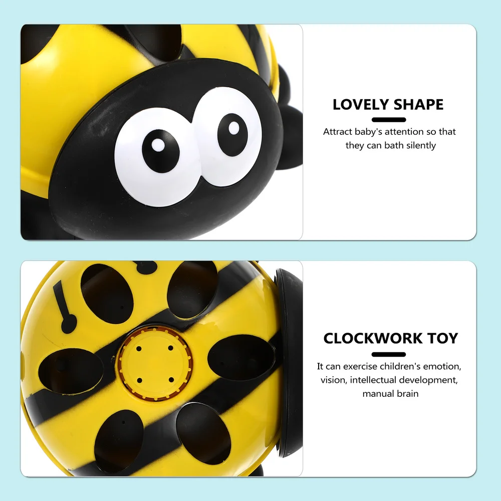 

1pc Water Shooter Ladybug Design Bathing Playthings Water Spray Baby Toys