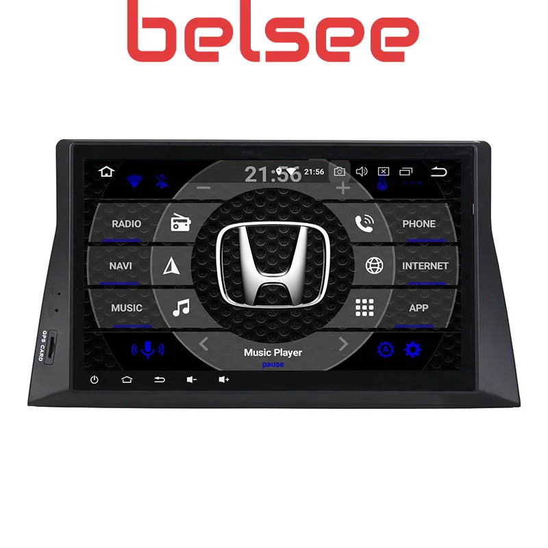 Belsee для Honda Accord 8 2008 2009 2010 2011 низкий уровень Android 9,0 головное устройство 8 ядерный автомобильный Радио gps Навигация стерео видео wifi