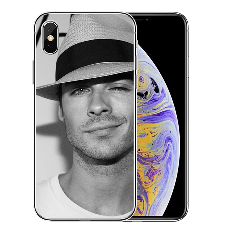 Силиконовый чехол для телефона Ian Somerhalder iphone 12 11Pro Max 11 XR XS X 8 7 6 6S Plus 5 5S SE 2020 |