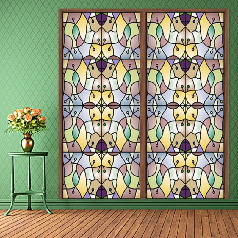 Оконная наклейка по индивидуальному размеру Электростатическая домашняя в