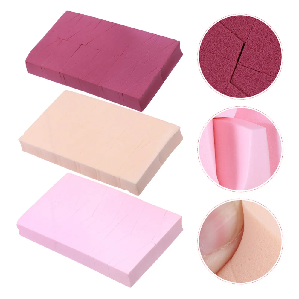 

8 Sets Multi-sided Air Cushion Puffs Wet and Dry Use Foundation Powder Sponges