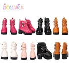 Аксессуары для кукол 13 BDJSD 55-60 см кукольная обувь модная римская обувь из искусственной кожи 5 цветов обувь на высоком каблуке с пуговицами для нашего поколения