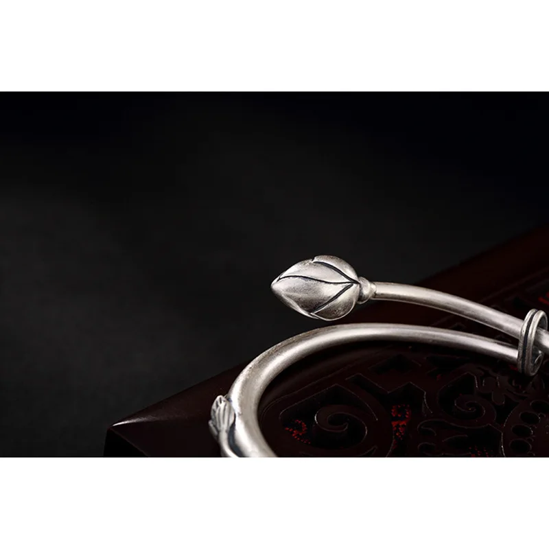 Гарантированный 990 Серебряный браслет браслеты для женщин Открытый