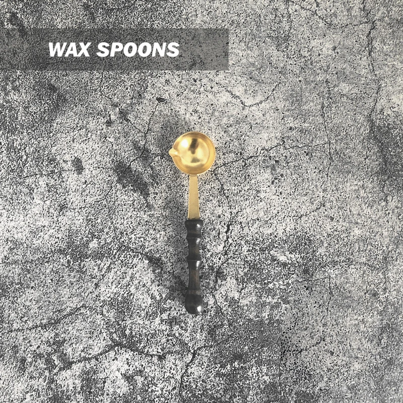 Винтажные аксессуары для скрапбукинга с металлической ложкой и деревянной