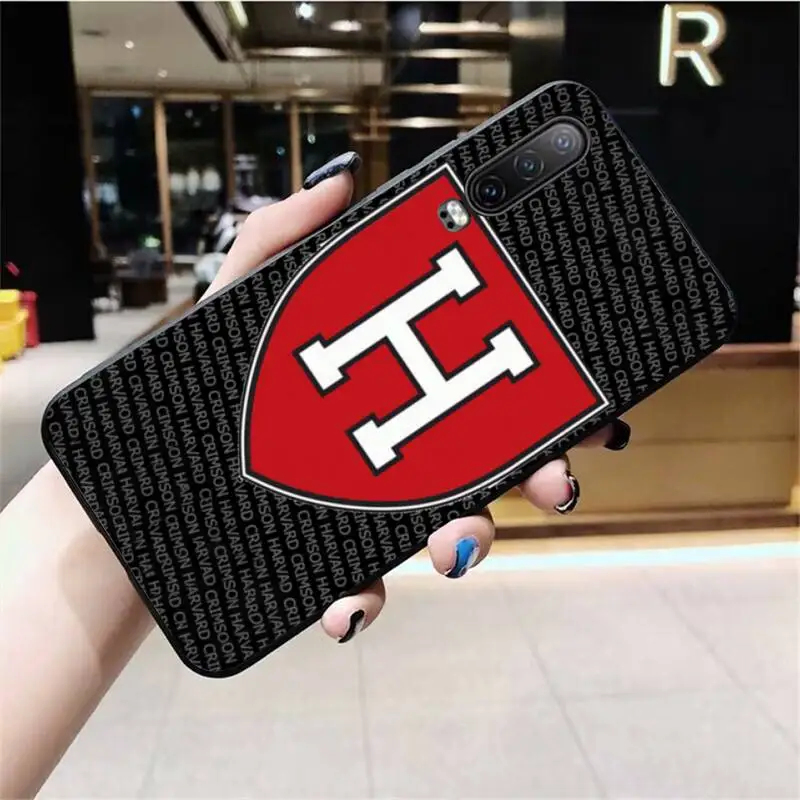 Harvard University and Veritas DIY Painted Bling Phone Case for Huawei P40 P30 P20 lite Pro Mate 20 P Smart 2019 prime | Мобильные