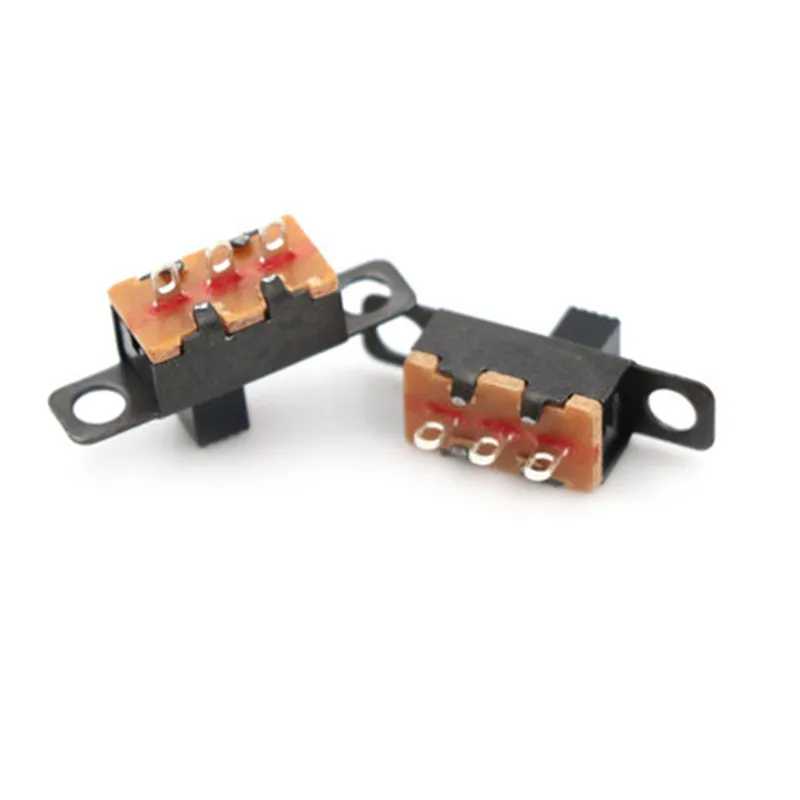 

20 шт. SS12F15 SS12F15VG4 тумблер 3PIN 1P2T скользящий переключатель ручка высокий 4 мм