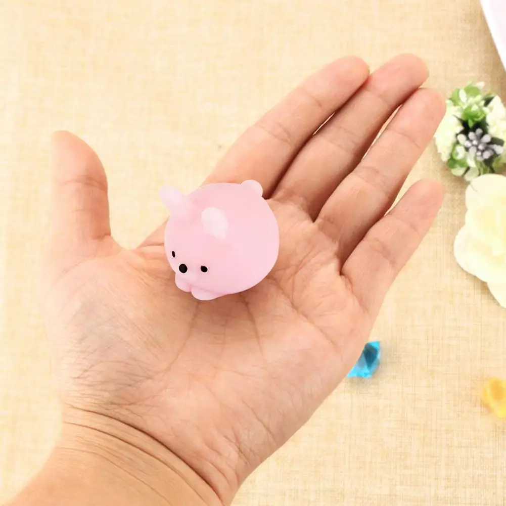 

Soft Rabbit Ball Squish Healing Squeeze Fun Kid Toy Gift Stress Reliever Decor Kids Educational Toys for Children Gifts