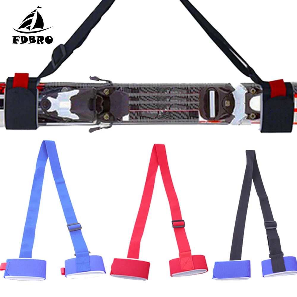 Регулируемый плечевой ремень для катания на лыжах FDBRO ремни ручек защитные