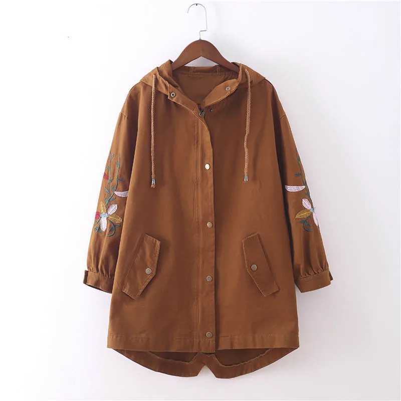 Женский тренчкот с обхватом груди черный розовый коричневый размером 136 см