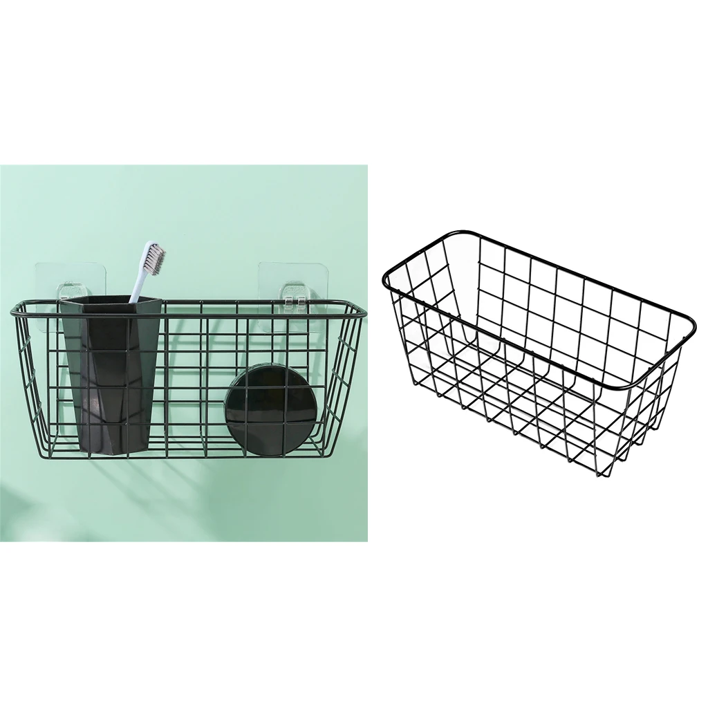 

Grid Bathroom Basket Shelf Kitchen Vegetables Storage Basket For Kitchen