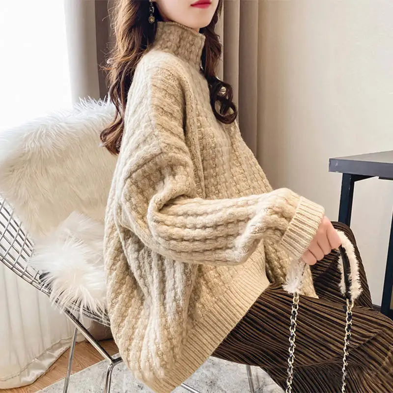 

Woman Sweaters Women's Sweater Loose Thick Pullover Christmas Sweater Femme Chandails Pull Hiver