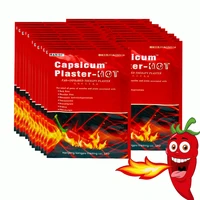 160pcs capsicum plaster hot pain relief patch muscle strain back pain knee joint ache chinese medical massage adhesive sticker