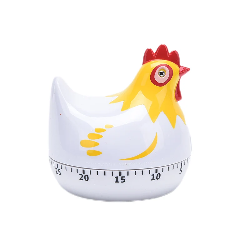 

Cartoon Chicken 60 Minutes Kitchen Timer Cooking Mechanical Alarm Kitchen Tools