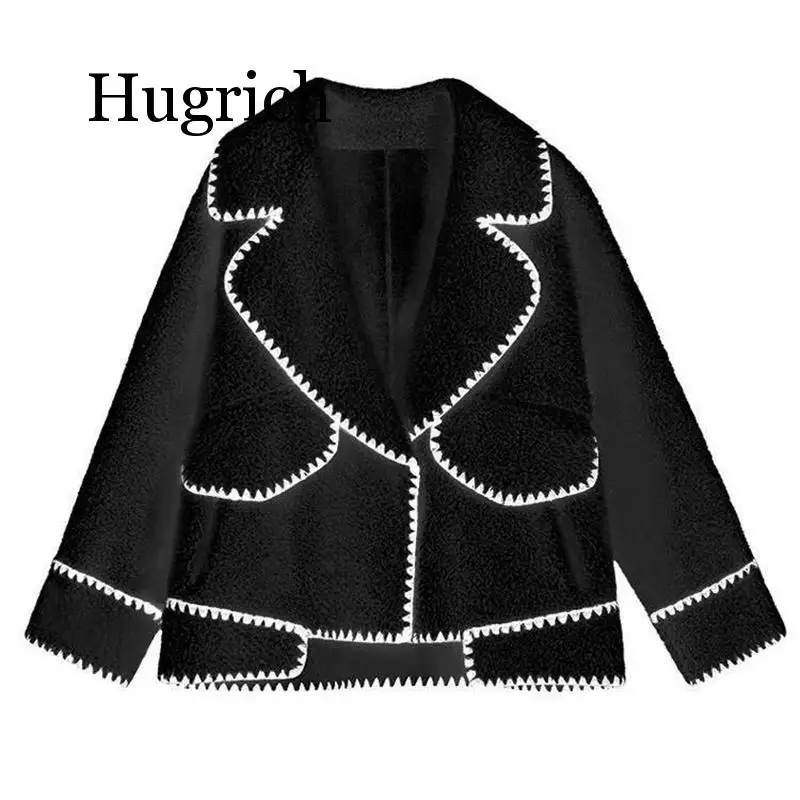 

Faux Fur Coat Women 2020 Autumn Winter Casual Warm Furry Fur Jacket Female Plush Overcoat Pocket Winter Coat Women veste femme