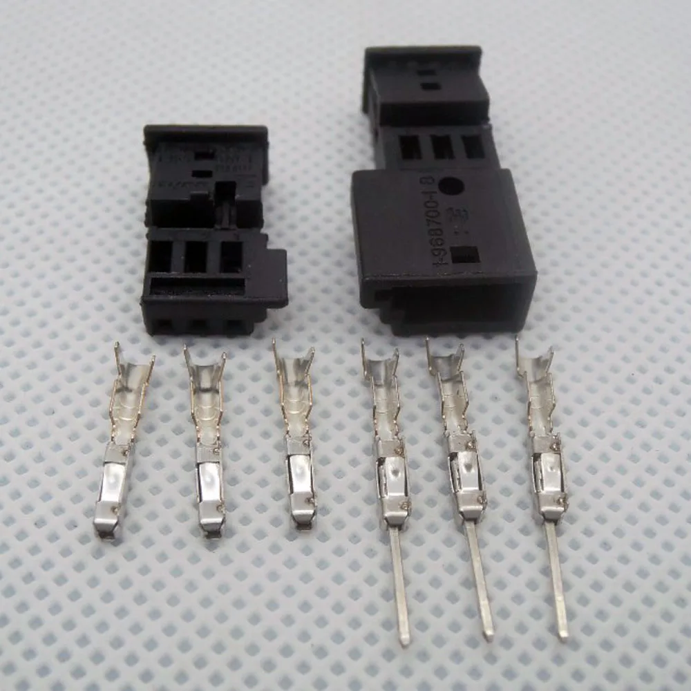 10 комплектов автомобильный 3 контактный разъем папа и мама штекер для