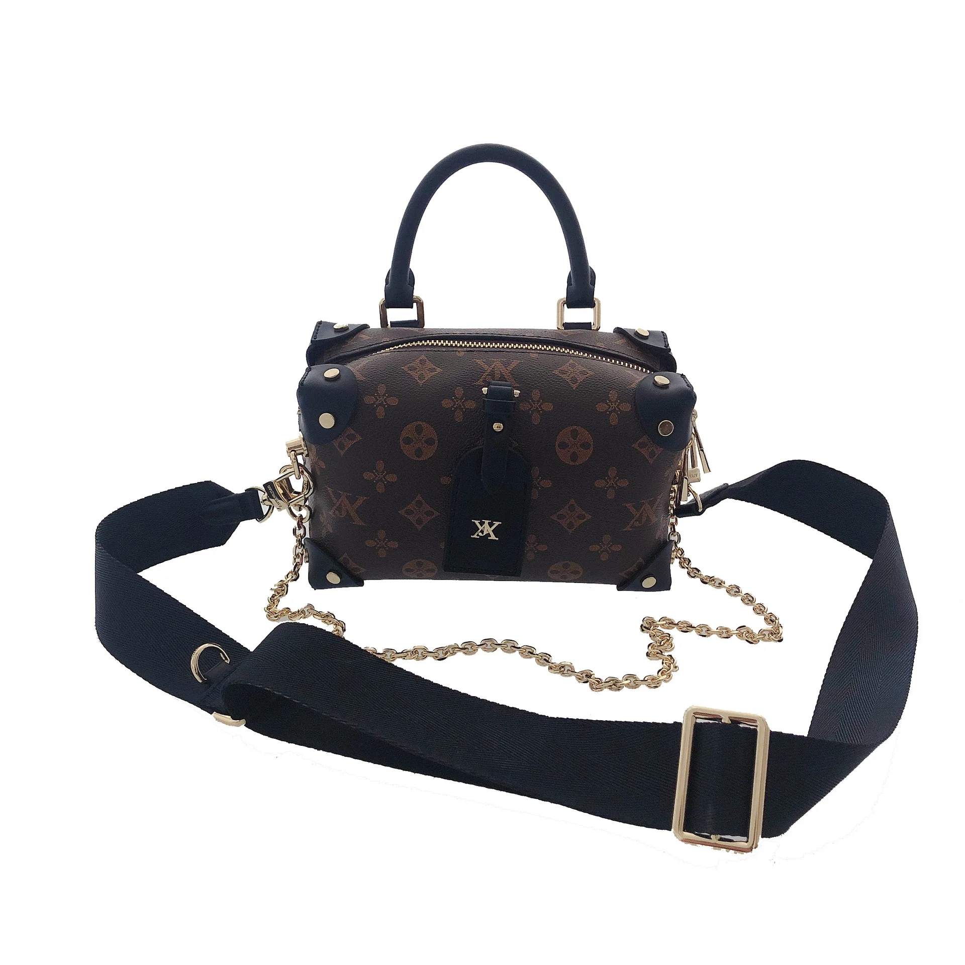 

2021 New Classic Luxury Designer Brand Summer Letter Women's Bag Small Square Fashion Shoulder Bag Ladies bag Leather Handbag