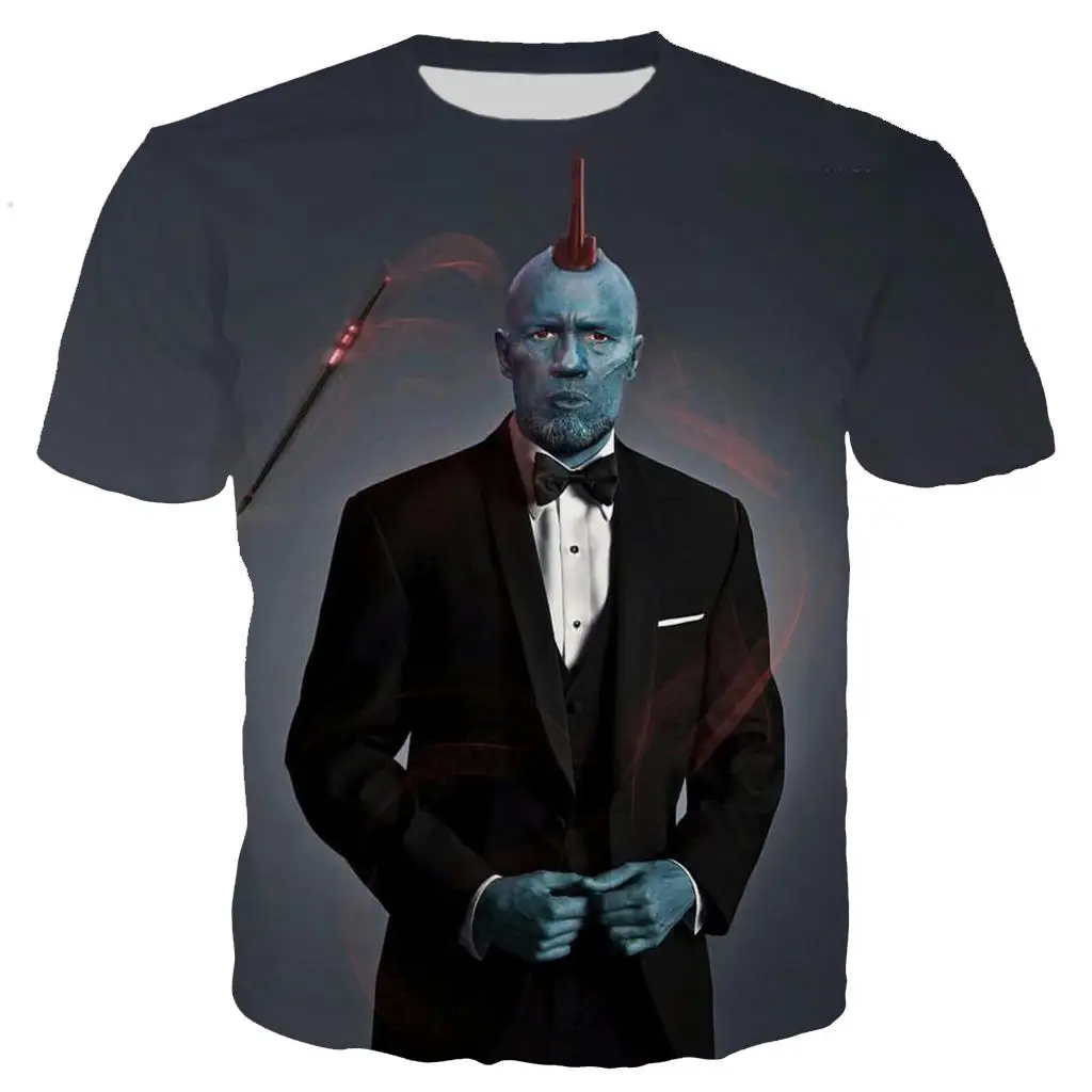 06 Yondu футболка 3D Футболка с принтом Мужская Женская Хип Хоп аниме Harajuku уличная топы Модные Забавные футболки - Цвет: 06