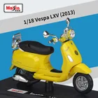 Модель автомобиля Maisto 1:18 Vespa LXV 2013, модель мотоцикла из сплава, Литые и игрушечные транспортные средства
