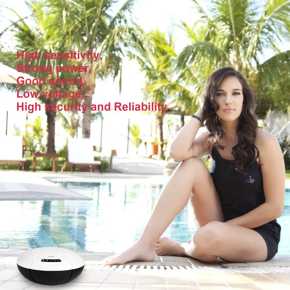 LESHP LED Indicator Handfree Speakerphone Wireless Waterproof IP x7 Floating Speaker For Any Device | Электроника