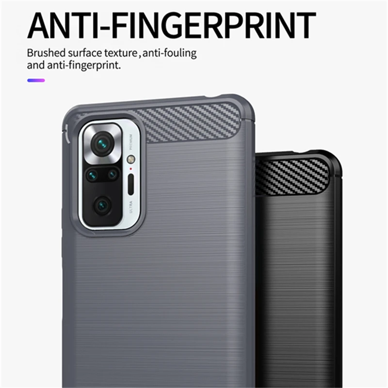

Shockproof Rubber Soft Brushed Case for Xiaomi Redmi K40 Note 9 9T 10 4G Mi 10S 11 10T Lite Poco X3 NFC F3 M3 Back Cover