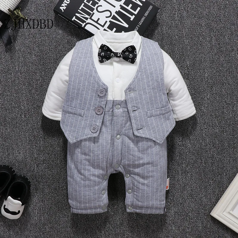 Новинка Детские блейзеры плотные костюмы для маленьких мальчиков официальная