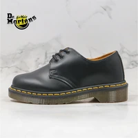 original dr martens men and women 1461 genuine leather casual shoes unisex doc loafers anti slip lace up 3 eyes martin footwear