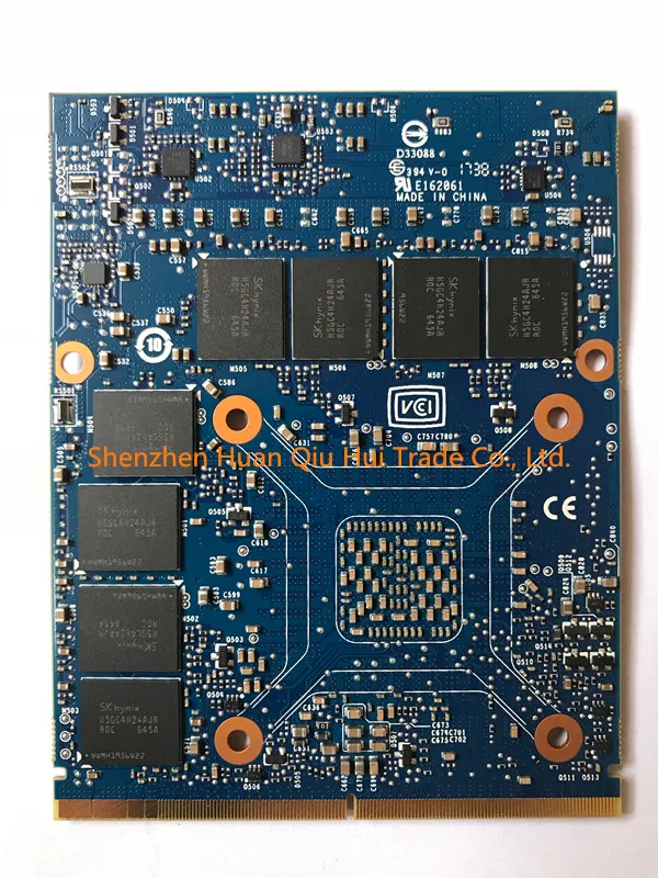 Оригинальная Видеокарта GTX 980M GTX980M SLI X-Bracket N16E-GX-A1 8 ГБ GDDR5 MXM для Dell Alienware