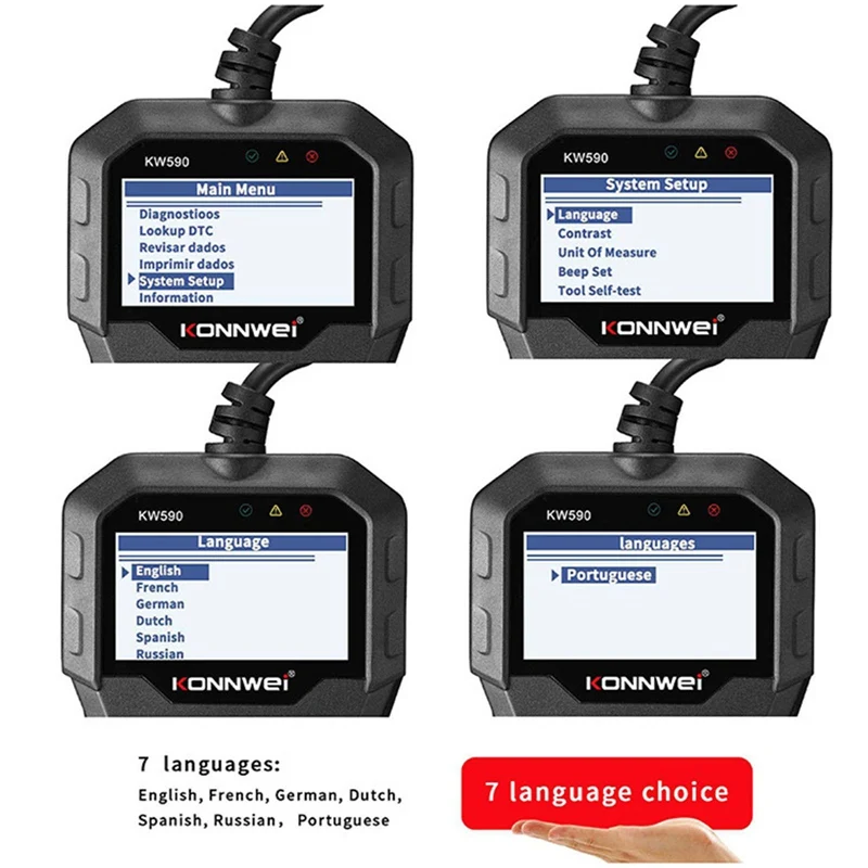 

Automobile fault diagnosis instrument detector scanner Reader Car Diagnostic tool turn off engine light free update