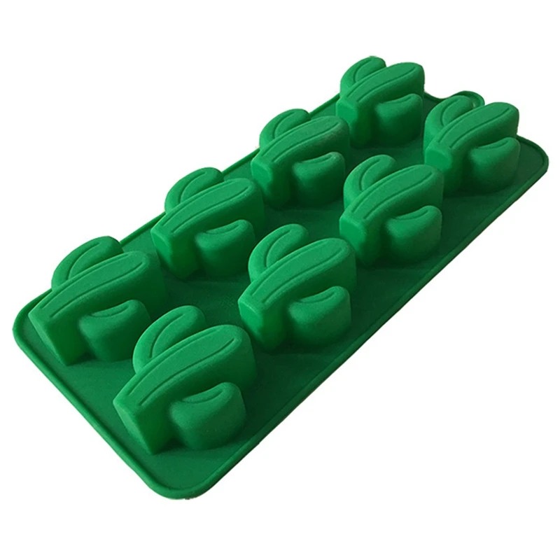 

Cactus Ice Cube Mold DIY Baking Silicone Cake Decorating Tool Pastry Fondant Sugarcraft Mould Chocolate Biscuits Cookies Kitchen