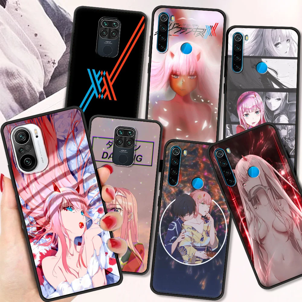

Zero Two Darling In The FranXX Fundas Shockproof Case For Redmi Note 10 9 9s 8 8T 7 Pro Soft Cover For Redmi 9A 9C 8 8A Shell