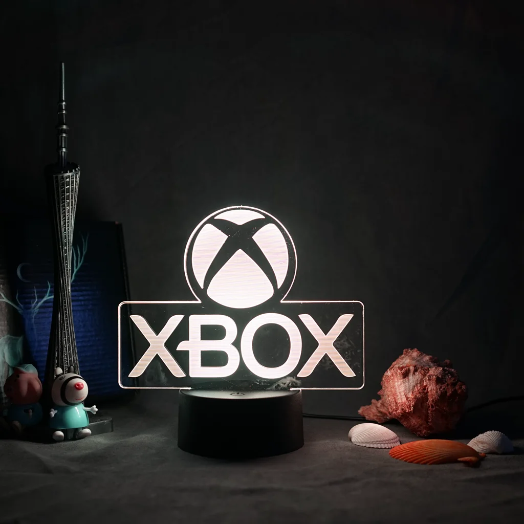 Игра XBOX Домашняя игра лучший подарок для мальчика светодиодный ночсветильник USB