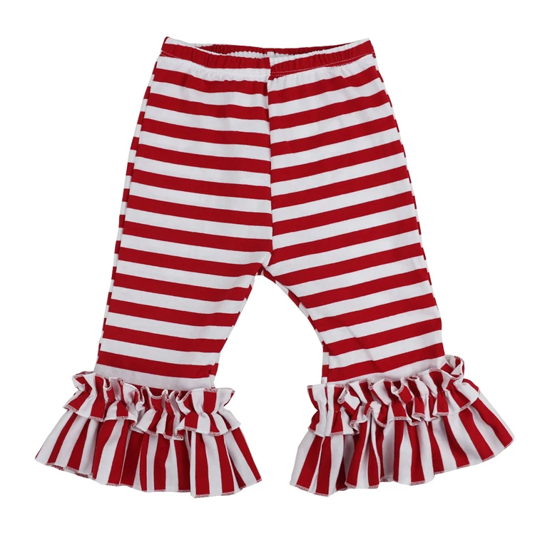 Мягкие хлопковые расклешенные брюки с оборками для маленьких девочек однотонные