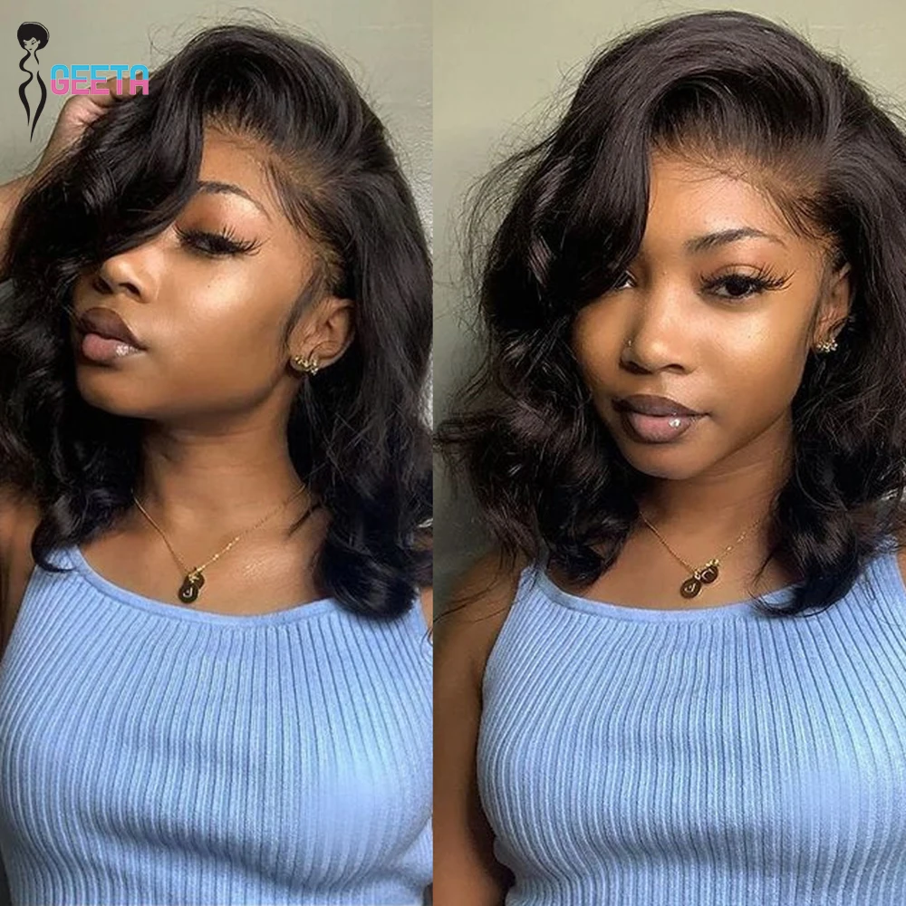 

Body Wave Bob Closure Wig Short Human Hair Bob Lace Closure Wigs Body Wave Bob Wig For Women Brazilian Lace Front Human Hair Wig