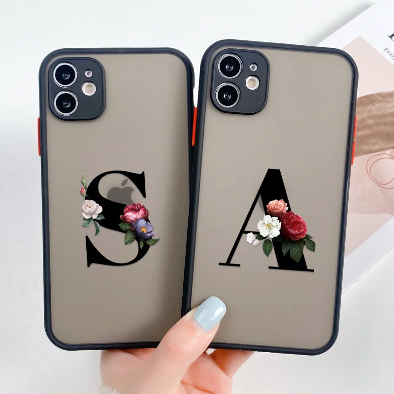 Fundas for iPhone 13 Pro Max Case iPhone 11 12Pro XR XS X Flower Cover for Apple Phone 11Pro 8 7 12 Mini 6S 6 Plus SE 2020 Shell