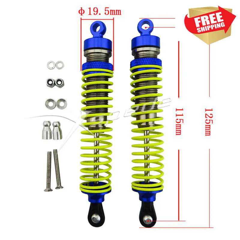 

Radio control RC Car Xspede metal shock absorber 115mm 1 pair for trx axial option upgrade parts