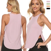 yoga tops for women activewear workout tank tops athletic women%e2%80%99s sleeveless fitness tops running shirts loose fit sportswear
