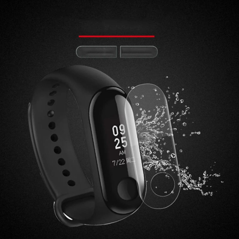 2 10 шт./партия защитная пленка для Xiaomi Mi Band 3|Смарт-аксессуары| |
