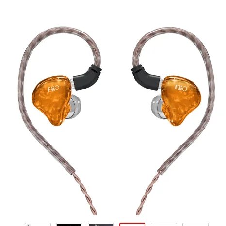 FiiO FH1s Knowles единиц Hi Fi наушники вкладыши Subwoofe Отсоединяемый кабель катушки железа