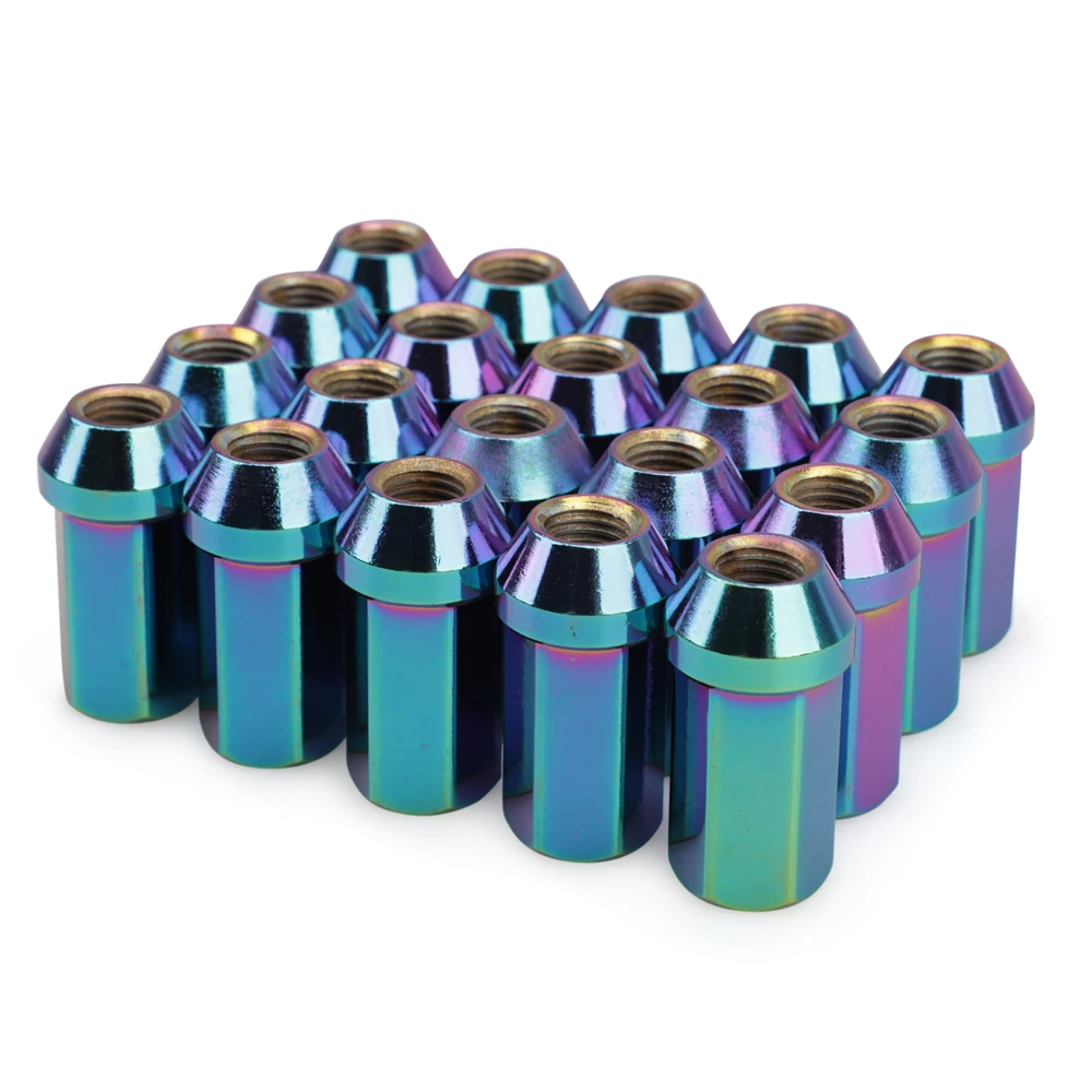 20 шт. Колесные гайки HEX19 M12x1.5 железная гайка болты конусные конические сиденья