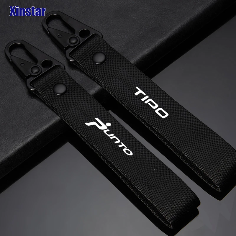 

Lastest Design Nylon Car Key Ring Rope For Fiat Punto Tipo