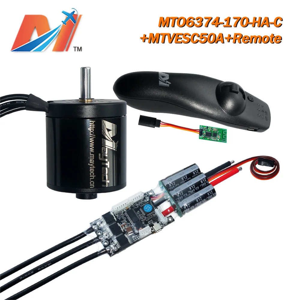 Maytech (3 шт 10% скидка) двухмоторный Электрический скейтборд 6374 170кв мотор с SuperESC на