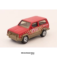matchbox jeep cherokee base camp 4 mb168 red gold collect toy figures