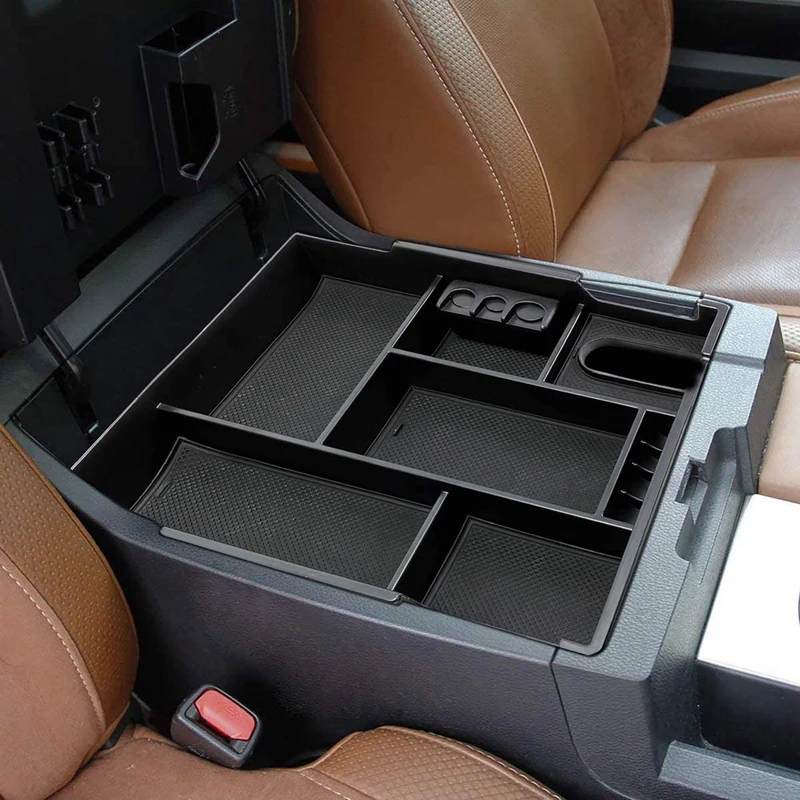 

Car Center Console Storage Box Armrest Organizer Tray Stowing Tidying Glove Box for 2014-2019 Toyota